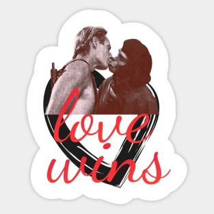 PLANET APES LOVE (black) Sticker